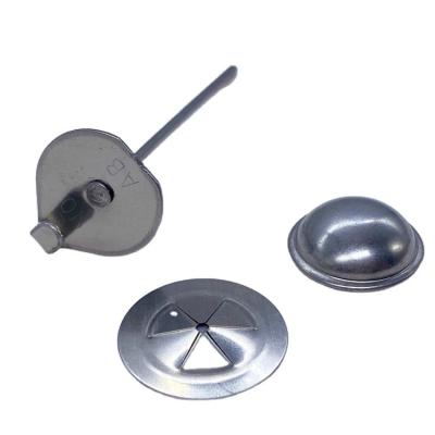 China Easy Handling HVAC 304stainless Steel Glass Wool 12 Gauge Insulation Lacing Repair Anchors for sale