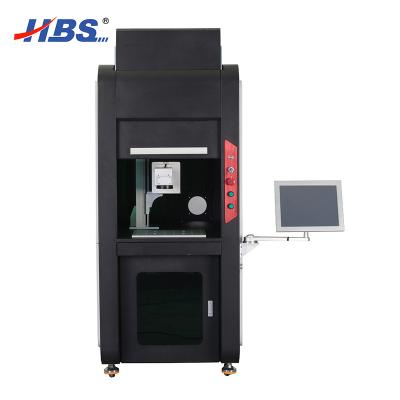 China Laser Marking HBS UV Laser Marking Machine For Glass / Crystal And Other Visible Material Marking for sale