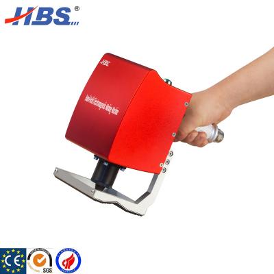 China Metal Materials Red Color Handle Held Electric Dot Peen Marking Machine for sale