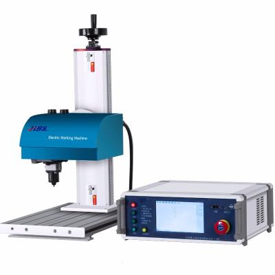 China Pneumatic metal materials spotting machine/pneumatic point breakdown marking machine for nameplate serial numbers for sale