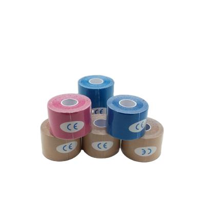 China Cotton Or Rayon CE Approved Health Care Outdoor Sports Muscle Recover Waterproof Genric Sports Cotton Kinesiology Tape for sale