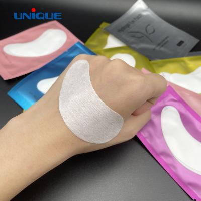 China High Quality Disposable Comfortable Anti-wrinkle OEM ODM Eye Gel Patch For Eyelash Extension for sale