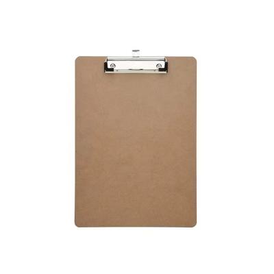 China Creative Simple Wood Clipboard Wooden Writing Clip Board for sale