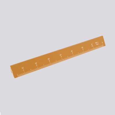 China Hot Selling Gifts Scale Aluminum Clear Student Plastic Ruler Promotional Ruler for sale