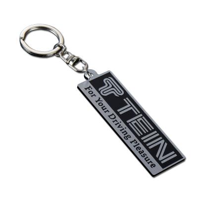 China Custom Metal 3D Metal Key Chain Embossed Aluminum Key Chain for sale