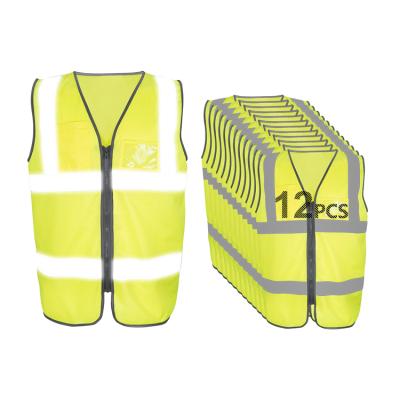 China LX Soft Reflective High Visibility Safety Reflective Vest for sale