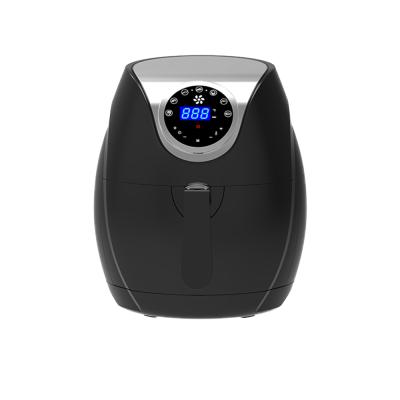 China Newest household air fryer without oil, deep air fryer kitchen appliance with air circulation, stainless steel panel air fryer. for sale