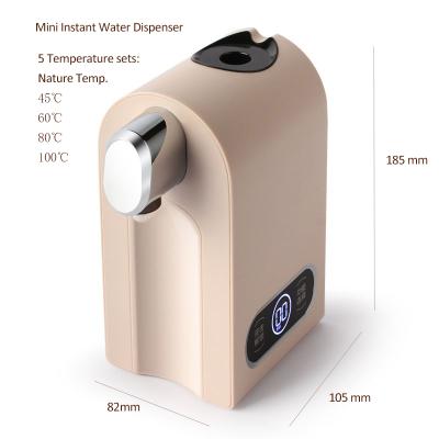 China Mini Portable Instant Water Dispenser Outdoor Electric Desktop Water Dispenser for sale