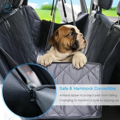 China Durable Durable Back Dog Cat Car Seat Cover Waterproof Hammock Protect Cover For Pet Travel for sale