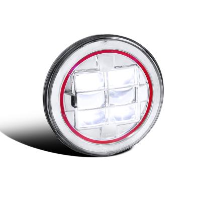 China Apply To LED Headlight 7 Inch Round Spotlight Head LED Lamp Sealed Beam Head Lamps OEM Standard Size for sale