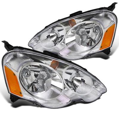 China 2002-2004 FOR ACURA HEADLIGHT Apply To 2002-2004 Auto Lamp For HONDA Acura RSX Clear Driving Lamps Black Housing Headlights for sale