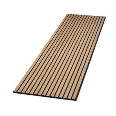 China Highly Effective Sound Absorption Modern Interior Wall Decoration Akupanel Acoustic Panel Wooden Sound Isolation Acoustic Slat Wall Panel for sale