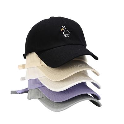 China COMMON hat female spring and red summer net with the same cute hat tide peaked Duck Embroidery Baseball Cap Male Korean version of Sun hat for sale