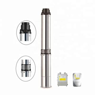 China Single family home borehole cylindrical immersive pumps price in china for sale