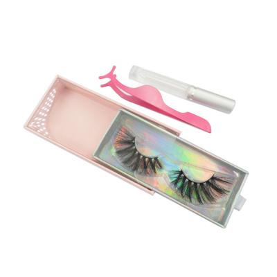 China 100g Fancy Paper Gift Eyelash Magnetic Box With PE PVC Window for sale