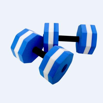 China High Buoyancy Fine Quality Fitness Equipment Eva Water Dumbell For Swimming for sale