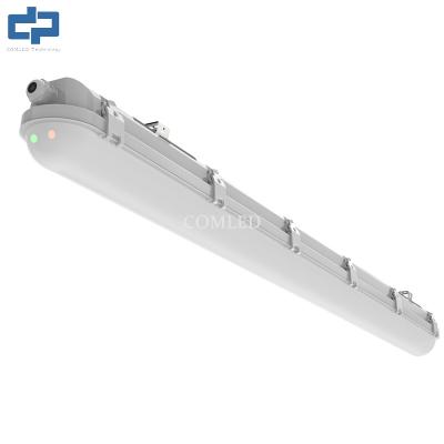 China IP65 IK08 5FT 44W LED Batten Fixture For Parking Garage Linkable LED Battens for sale