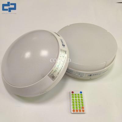 China LED Oyster Light Waterproof Daylight 5000 Kelvin White Round Led Ceiling Light for sale