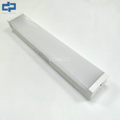 China 2FT 18W Linear Lighting Fixture CCT 2800K Commercial Linear Suspended Lighting for sale