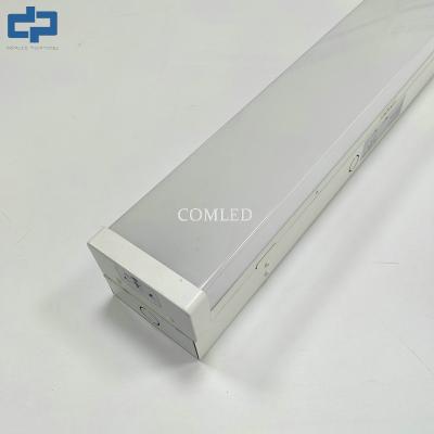 中国 2FT LED バッテンチューブライト 緊急バックアップ付きの線形ストライプライト 迅速なインストール 販売のため