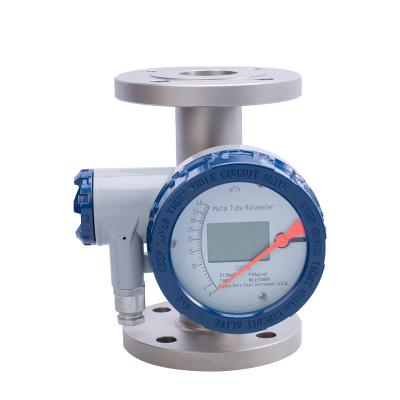 China Metal Tube Rotor Flow Meter  Stainless Steel Anti-Corrosion Gas Liquid Flow Meter for sale