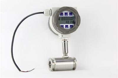 China Hoogprecisie vloeibare turbinestroommeter DN80 Klemtype Turbinestroommeter Voor vloeistoffen Zuivere watermeter Te koop