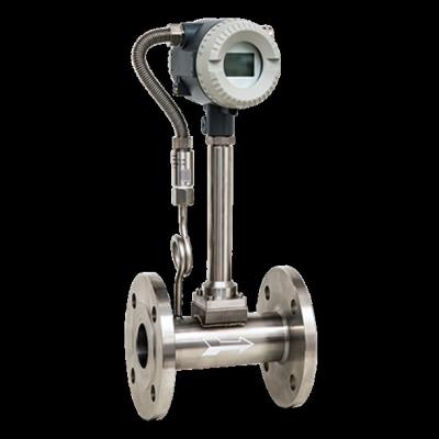 China Inline Vortex Flow Meter Companies Air Gas Thermal Oil Gas Flow Meter for sale