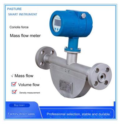 China Coriolis Force Mass Flowmeter Ideal For Chemical Petroleum And Pharmaceutical Industries for sale