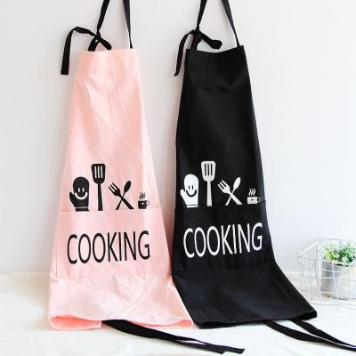 China Kitchen Cleaning Apron Custom Made Eco-Friendly/Durable/Washable Apron Set With Pocket for sale