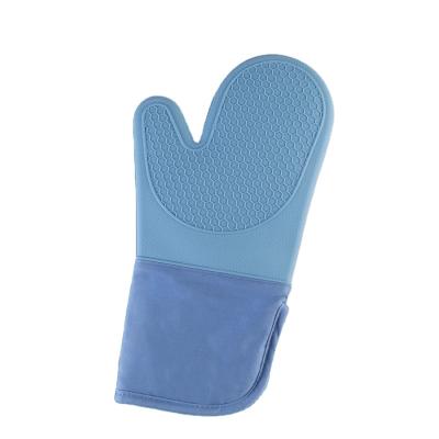 China New Durable Silicone Oven Mitts Extra Long Silicone Oven Mitt Bbq for sale