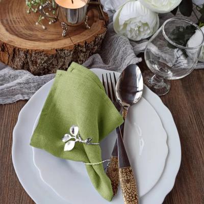 China Durable Stylish Table Napkin Linen For Kitchen Party And Wedding Linen Napkin for sale