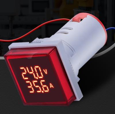 China Good Metal Price Display AC Led Ammeter NP-60 Digital Analog Digital Manufacturer Amperimetro De Led 75a for sale