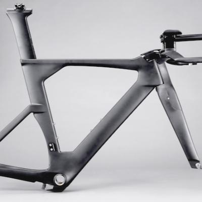 China 2021 Time Trial Bike Carbon TT Bike OEM Triathlon Bicycle Frame 700c V Bike Carbon Time Trial Frame FM109 for sale