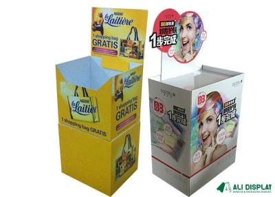 China Corrugated Cardboard Dump Bins 30cm Cardboard Floor Display for sale