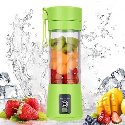 China Wholesale Commercial Outdoor Electric Mini Usb Hand Portable Blender Fruit Juicer Blender Rechargeable Blender for sale