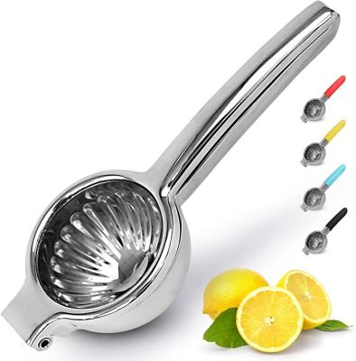 China Extra Large Lemon Squeezer Premium Heavy Duty Heavy Duty Lemon Squeezer Stainless Steel Lemon Squeezer for sale