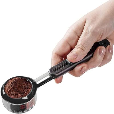 China New Products Viable Scoop Measurer Adjustable Measuring Tablespoon Leveling Doser For Coffee 35g for sale