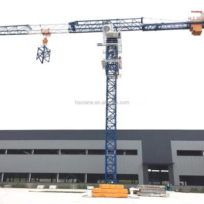 China Crane Tower Crane Factory QTP 6018 10T 60m tip load 1.5t 10 ton tower crane for sale