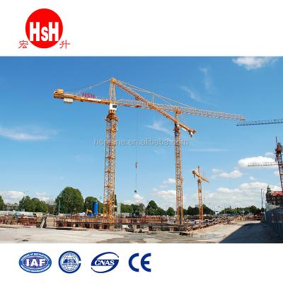 China Tower crane counterweight&crane anemometer 6ton hammerheaded tower crane for sale for sale