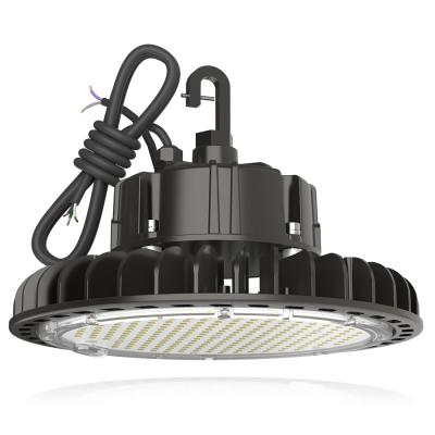 China Warehouse 140lm/w ip65 100W cold forge industrial housing highbay UFO led high bay light for sale