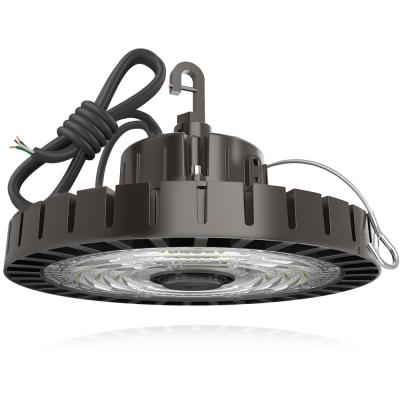 China Warehouse industrial energy saving 140lm/w 100w 150w200w 250W super highbay UFO dimmer led high bay light for sale