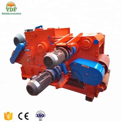 China Lathe pressed wood into drum chipper type machines short 10-35mm after-sales service if drum wood chippers for sale for sale