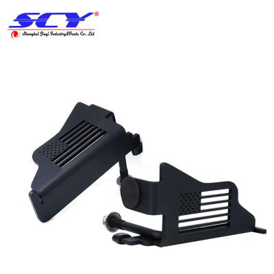 China No Metal Steel Front Foot Pegs Rest Pedal Suitable for Jeep Wrangler 2018-2020 JL for sale