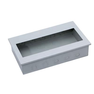 China Wholesale Dustproof 18way Iron Sheet Distribution Board Standard Enclosure Box for sale