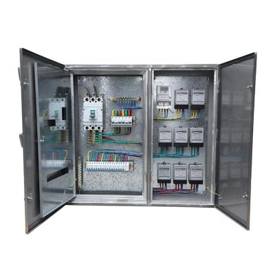 China Sheet Steel Stainless Steel Electricity Meter Box Power Distribution Equipment for sale