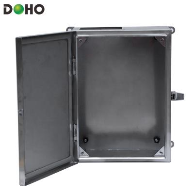 China DOHO Sheet Factory Price Stainless Steel Wall Mount Enclosure Box Metal Box Stainless Distribution Box for sale