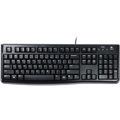 China Logitech K120 Mechanical Original Key Number 104 Usb Wired Keyboard For PC Computer Office Desk for sale