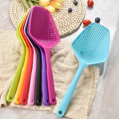 China Viable Wholesale Candy Popcorn Bath Kitchen Scoop Ice Cream Serving Plastic Scoop Shovel for sale