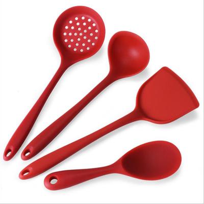 China Viable Factory Price 4 Pieces Cooking Tools Kitchenware Accessories Silicone Kitchen Utensils for sale