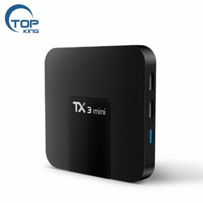 China Hot Mini H313 1GB 8GB 2GB 16GB Android 7.1 4k TV Box Global Sale TX3 Smart TV Box Support 4K TV Box for sale